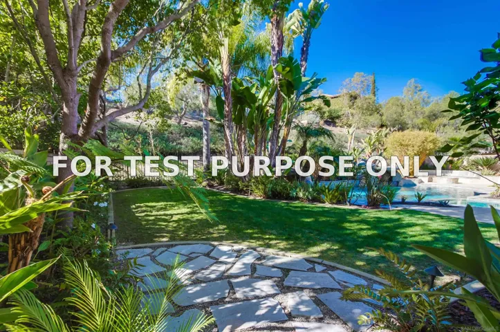 Demo/Test Data 14420 Rancho Del Prado Trl, San Diego, Ca 92127