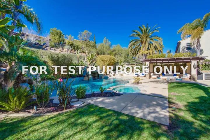 Demo/Test Data 14420 Rancho Del Prado Trl, San Diego, Ca 92127
