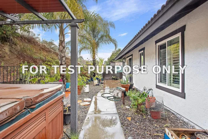Demo/Test Data 728 Rainbow Hills Rd, Fallbrook, Ca 92028