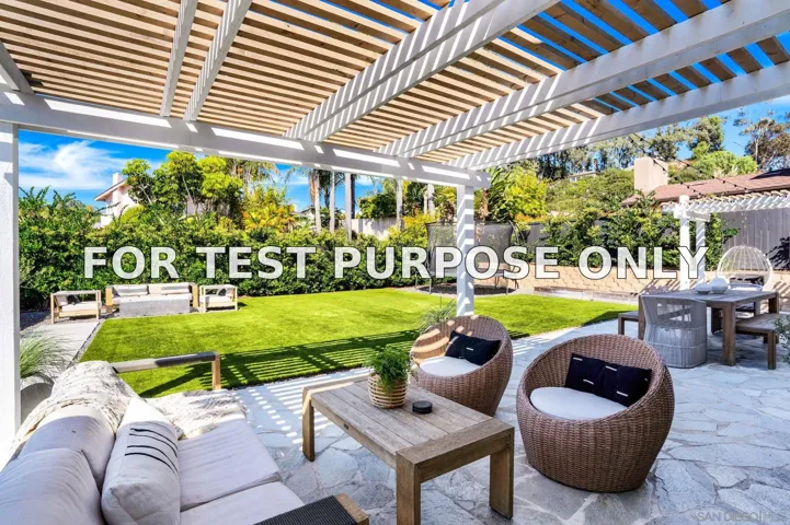 Demo/Test Data 2860 Aber St, San Diego, Ca 92117