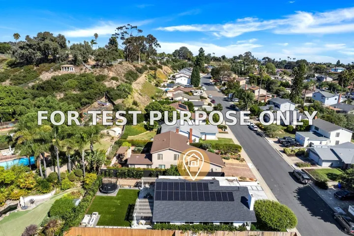 Demo/Test Data 2860 Aber St, San Diego, Ca 92117