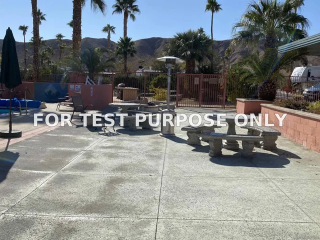 Demo/Test Data 351 Palm Canyon Dr. Unit 71, Borrego Springs, Ca 92004