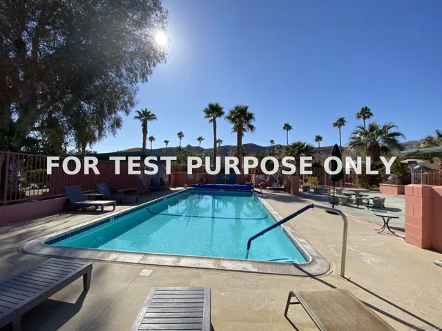 Demo/Test Data 351 Palm Canyon Dr. Unit 71, Borrego Springs, Ca 92004