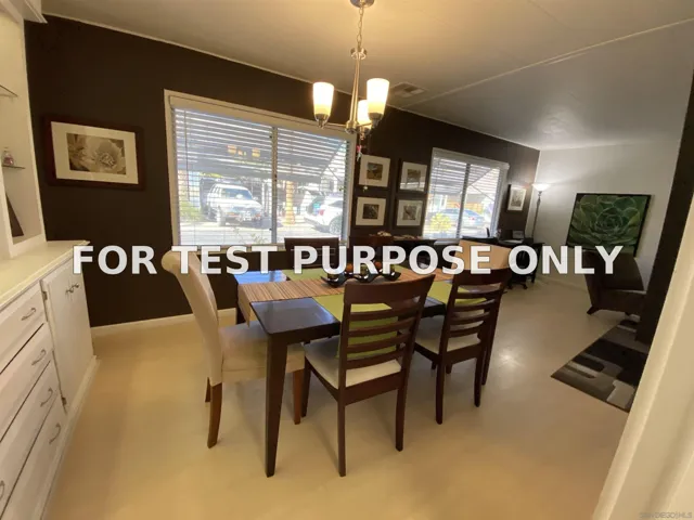Demo/Test Data 351 Palm Canyon Dr. Unit 71, Borrego Springs, Ca 92004