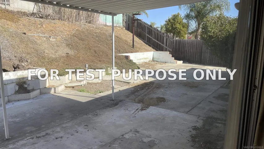 Demo/Test Data 2840 Donax, San Diego, Ca 92154