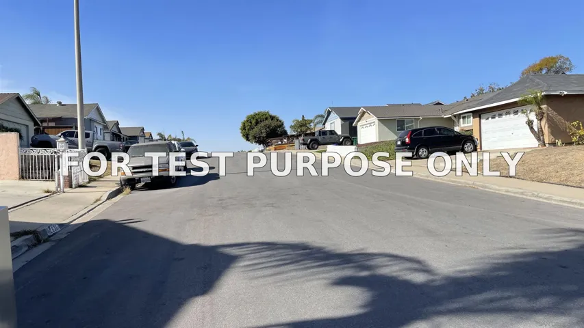 Demo/Test Data 2840 Donax, San Diego, Ca 92154