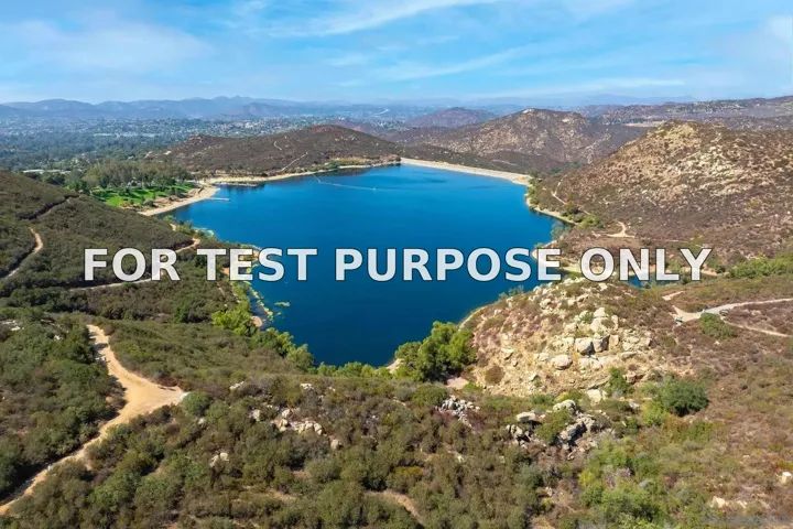 Demo/Test Data 15250 Skyridge Rd Unit A, Poway, Ca 92064