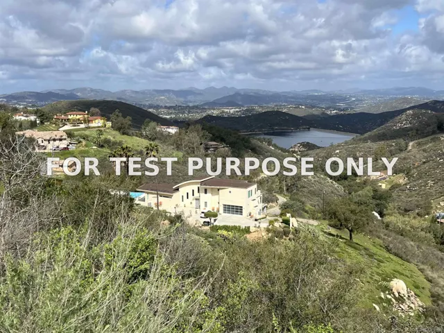 Demo/Test Data 15250 Skyridge Rd Unit A, Poway, Ca 92064