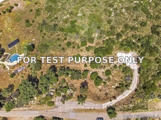 Demo/Test Data 15250 Skyridge Rd Unit A, Poway, Ca 92064