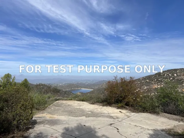 Demo/Test Data 15250 Skyridge Rd Unit A, Poway, Ca 92064
