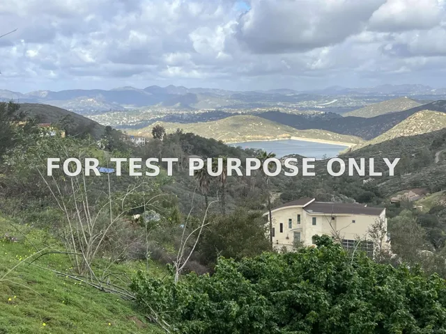 Demo/Test Data 15250 Skyridge Rd Unit A, Poway, Ca 92064