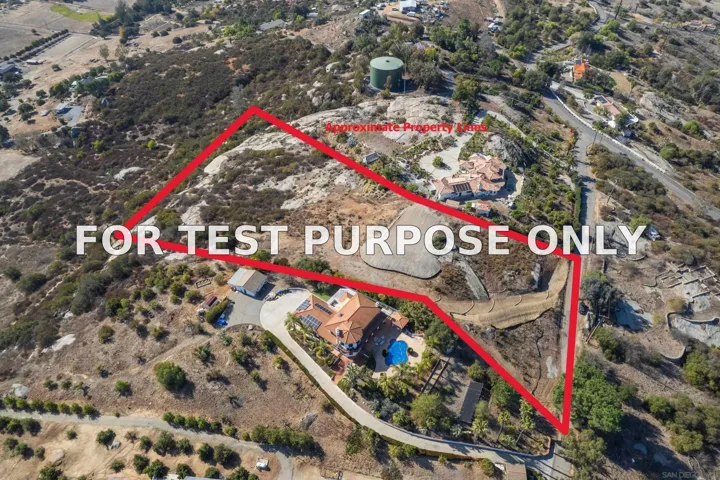 Demo/Test Data 4.11 Acres On Rim Of The Valley Unit ., Valley Center, Ca 92082