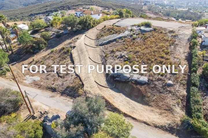 Demo/Test Data 4.11 Acres On Rim Of The Valley Unit ., Valley Center, Ca 92082