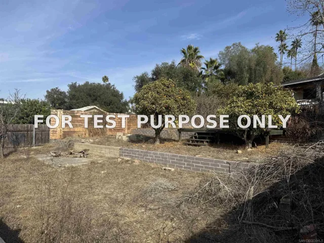 Demo/Test Data 515 N Citrus Ave., Vista, Ca 92084