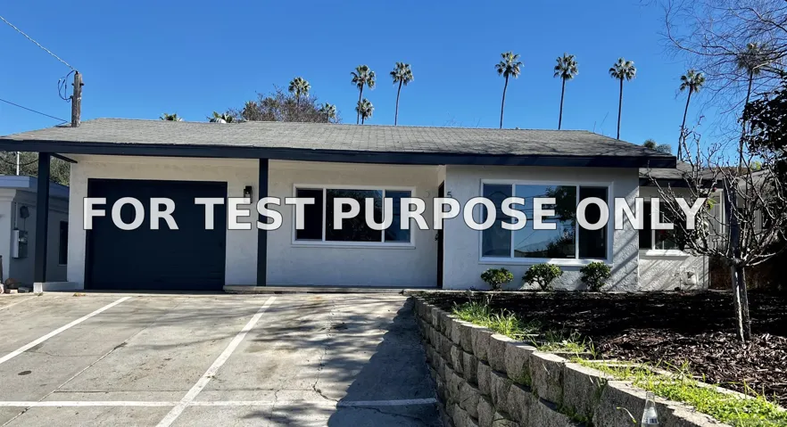 Demo/Test Data 515 N Citrus Ave., Vista, Ca 92084