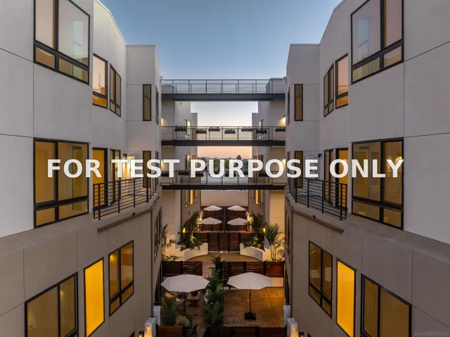 Demo/Test Data 4473 30th St Unit 206, San Diego, Ca 92116