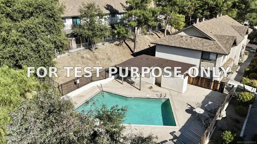 Demo/Test Data 2642 Alpine Blvd, Alpine, Ca 91901