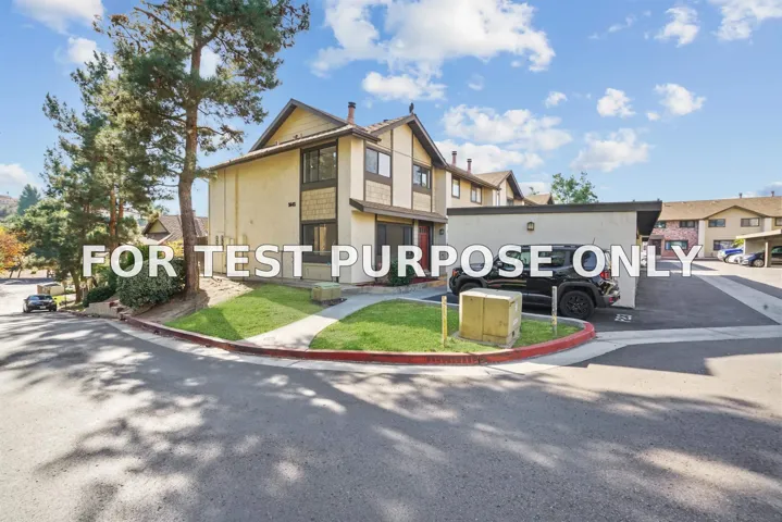 Demo/Test Data 2642 Alpine Blvd, Alpine, Ca 91901