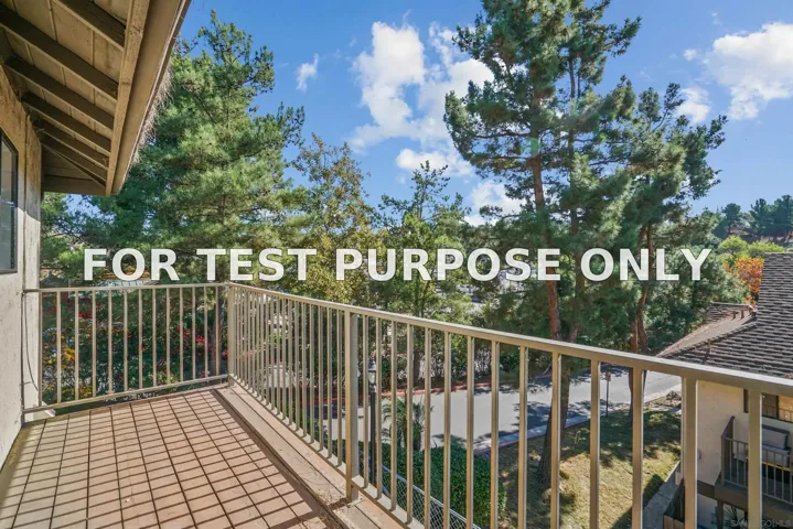 Demo/Test Data 2642 Alpine Blvd, Alpine, Ca 91901