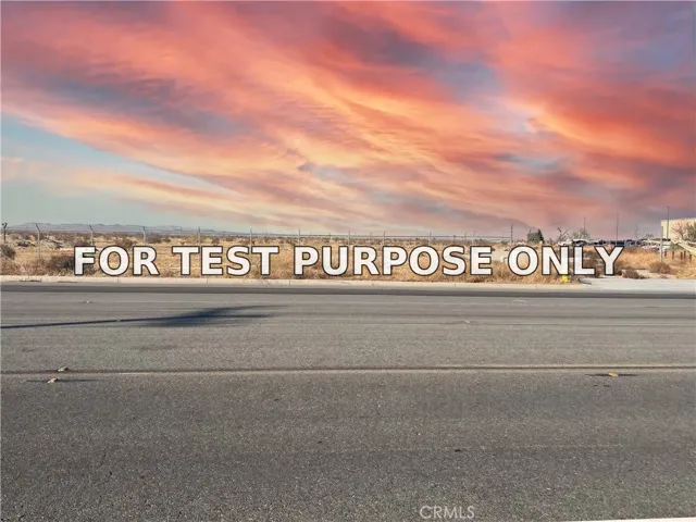 Demo/Test Data 0 Rancho, Adelanto, Ca 92301