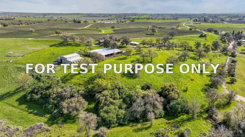 Demo/Test Data 21619 E Hwy 12 Road, Clements, Ca 95227