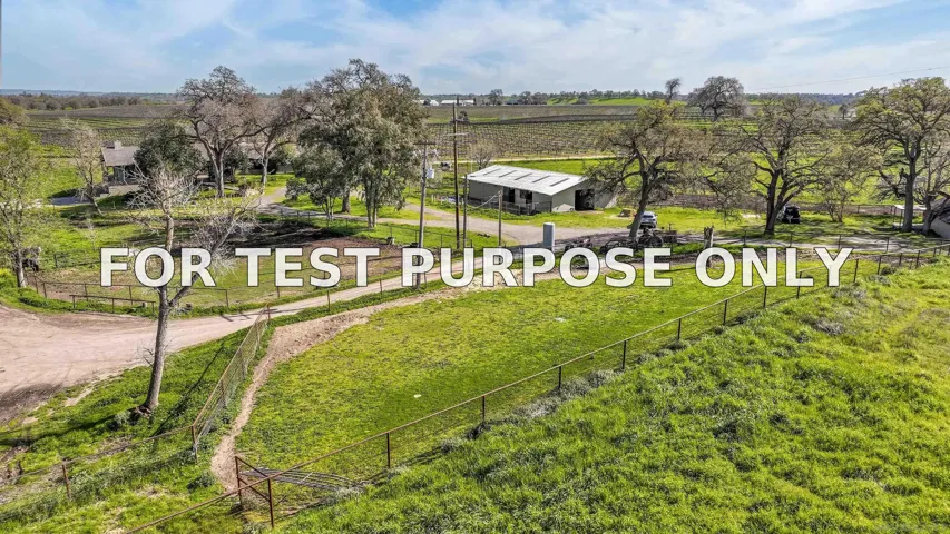 Demo/Test Data 21619 E Hwy 12 Road, Clements, Ca 95227