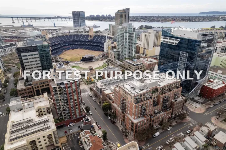 Demo/Test Data 877 Island Ave Unit 407, San Diego, Ca 92101