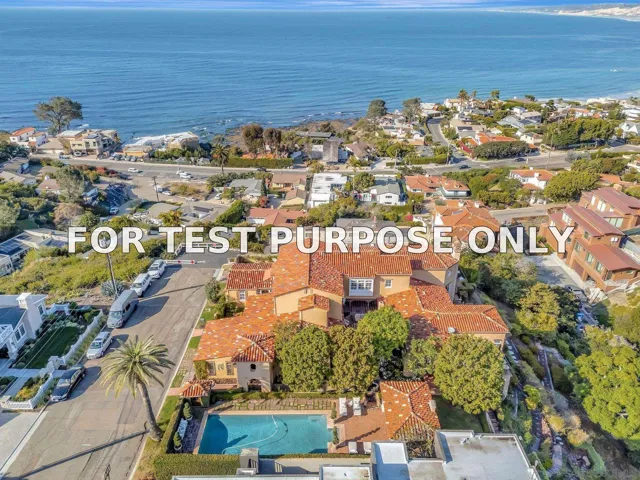 Demo/Test Data 7757 Whitefield Place, La Jolla, Ca 92037