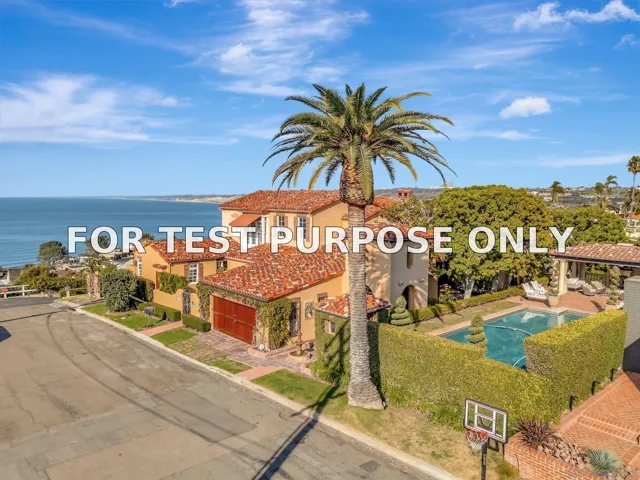 Demo/Test Data 7757 Whitefield Place, La Jolla, Ca 92037
