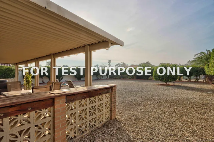 Demo/Test Data 26151 Pine Valley Rd, Menifee, Ca 92586