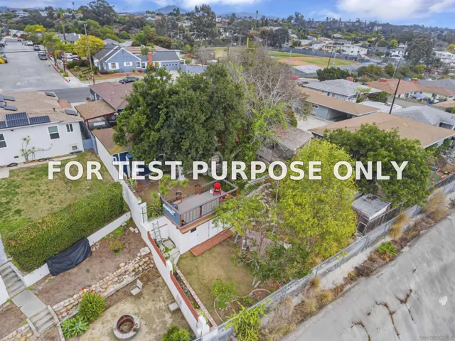 Demo/Test Data 4386-88 56th St, San Diego, Ca 92115