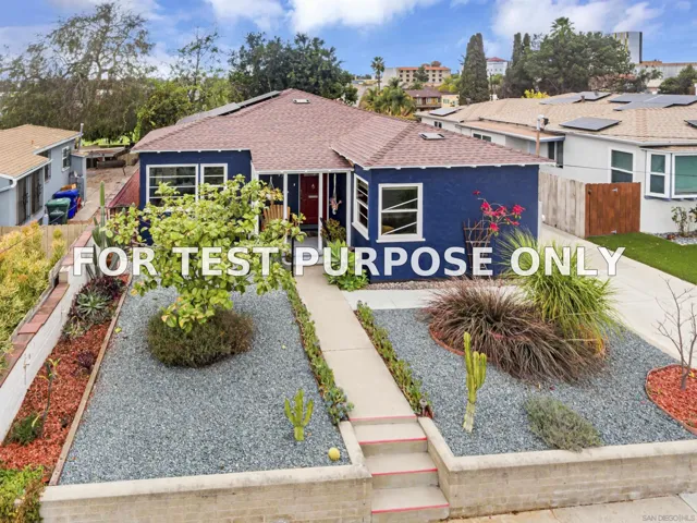 Demo/Test Data 4386-88 56th St, San Diego, Ca 92115