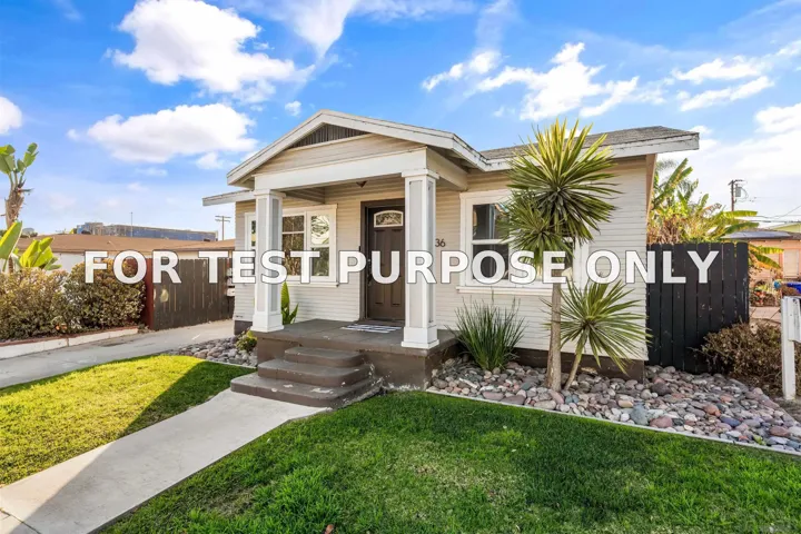 Demo/Test Data 4434-4438 Texas Street, San Diego, Ca 92116