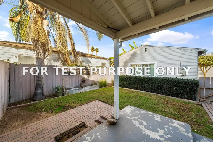 Demo/Test Data 4434-4438 Texas Street, San Diego, Ca 92116