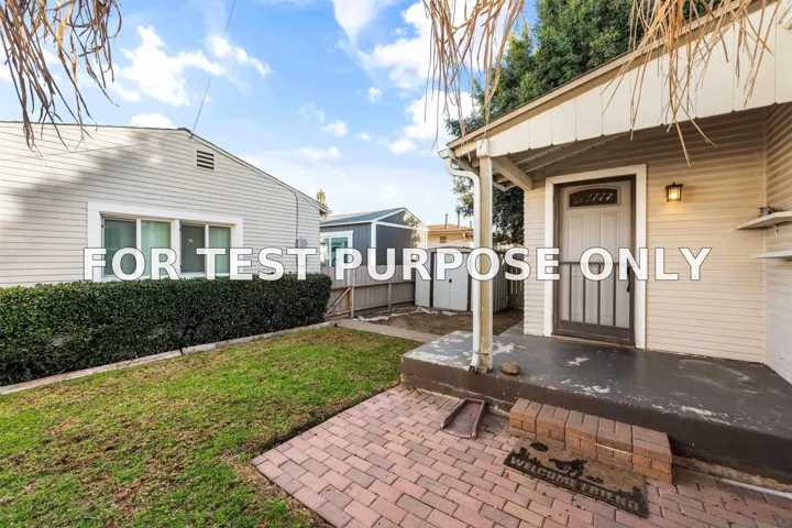 Demo/Test Data 4434-4438 Texas Street, San Diego, Ca 92116