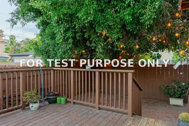 Demo/Test Data 1741-43 Hornblend Street, San Diego, Ca 92109