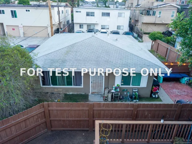 Demo/Test Data 1741-43 Hornblend Street, San Diego, Ca 92109