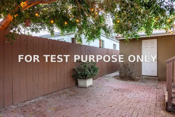 Demo/Test Data 1741-43 Hornblend Street, San Diego, Ca 92109
