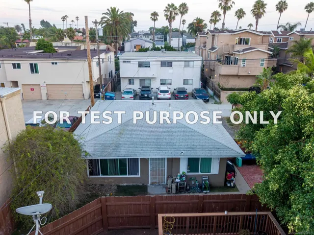 Demo/Test Data 1741-43 Hornblend Street, San Diego, Ca 92109
