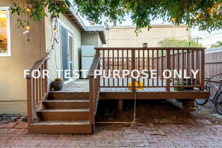 Demo/Test Data 1741-43 Hornblend Street, San Diego, Ca 92109