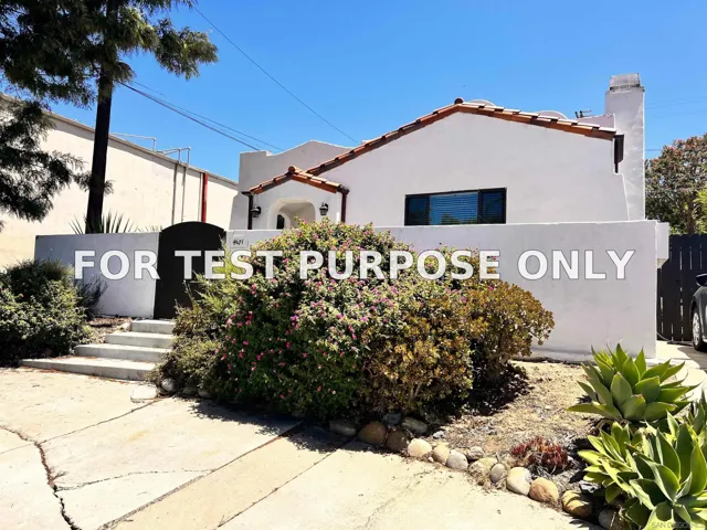 Demo/Test Data 4671-73 Terrace, Kensington, Ca 92116