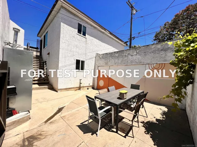 Demo/Test Data 4671-73 Terrace, Kensington, Ca 92116
