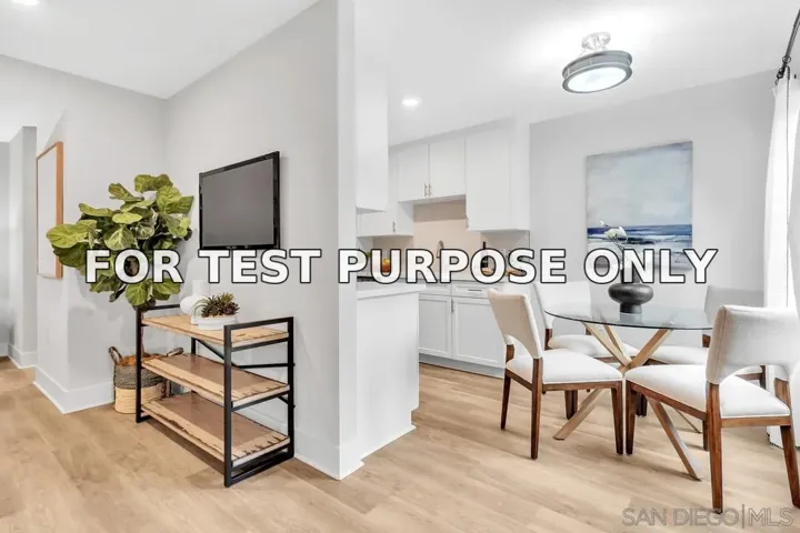 Demo/Test Data 8644 Via Mallorca Unit F, La Jolla, Ca 92037