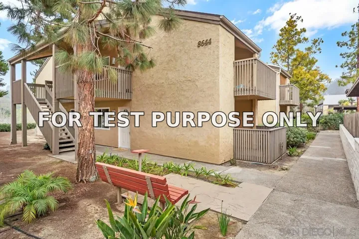 Demo/Test Data 8644 Via Mallorca Unit F, La Jolla, Ca 92037