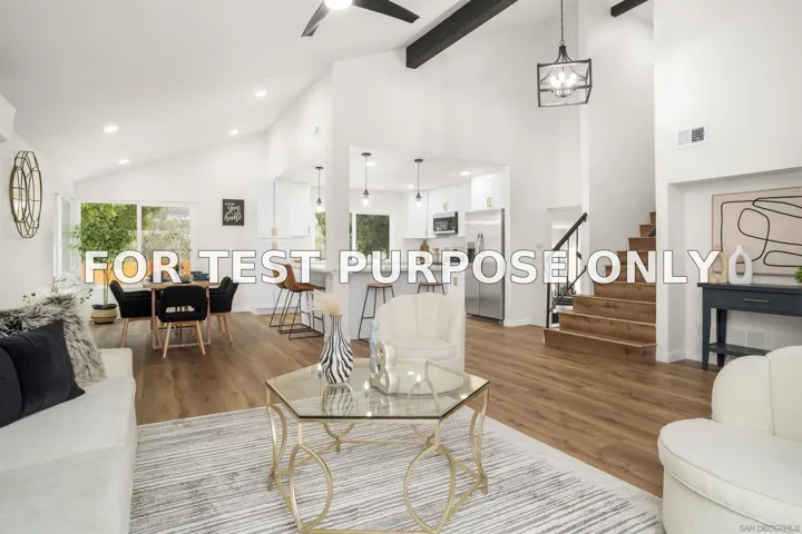 Demo/Test Data 13837 Paseo Cardiel, San Diego, Ca 92129