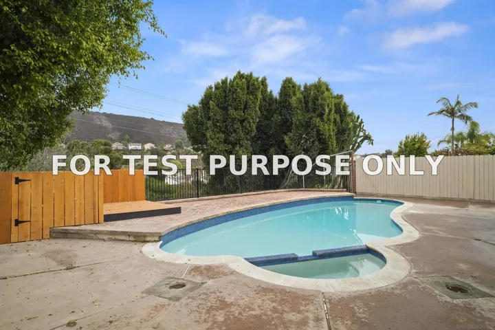 Demo/Test Data 13837 Paseo Cardiel, San Diego, Ca 92129