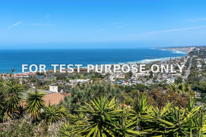 Demo/Test Data 7546 Caminito Avola, La Jolla, Ca 92037
