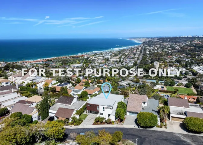 Demo/Test Data 7546 Caminito Avola, La Jolla, Ca 92037