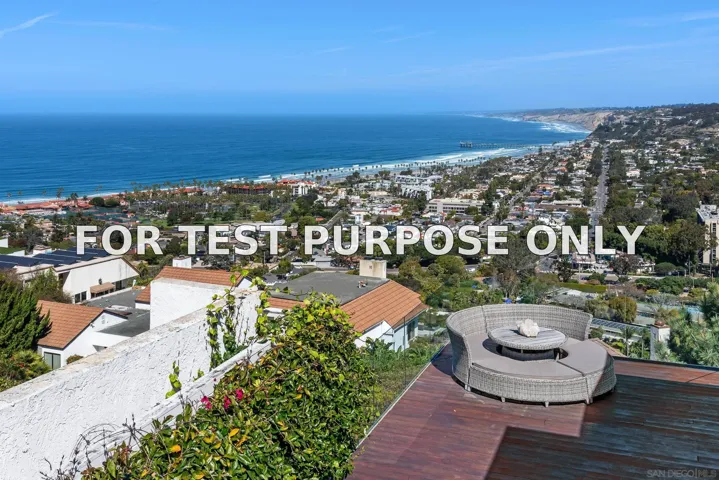 Demo/Test Data 7546 Caminito Avola, La Jolla, Ca 92037