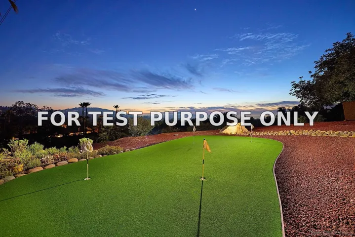 Demo/Test Data 17010 Butterfield Trl, Poway, Ca 92064